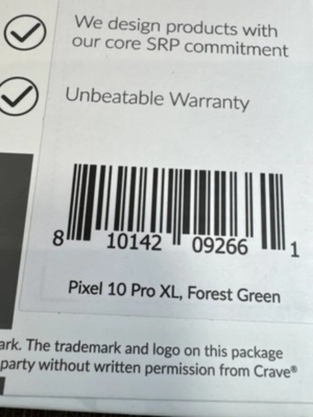 Crave Dual Layer Google Pixel 10 Pro XL - Forest Green Protection Series‎